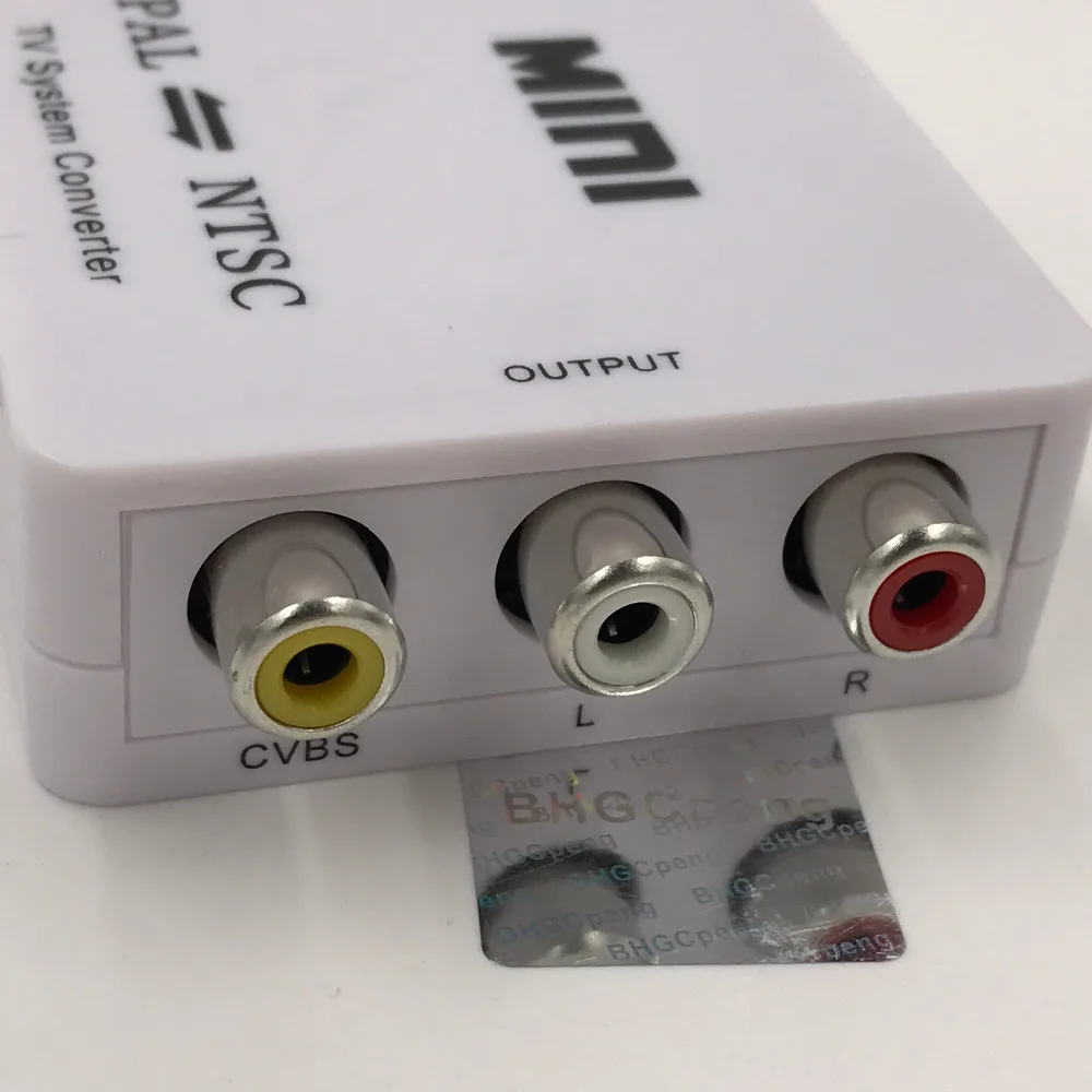 Mini adaptador de sistema de tv pal/ntsc, adaptador fêmea para fêmea  suporte para conversão ntsc pal para equipamento de vídeo de formato único  1 peça - AliExpress