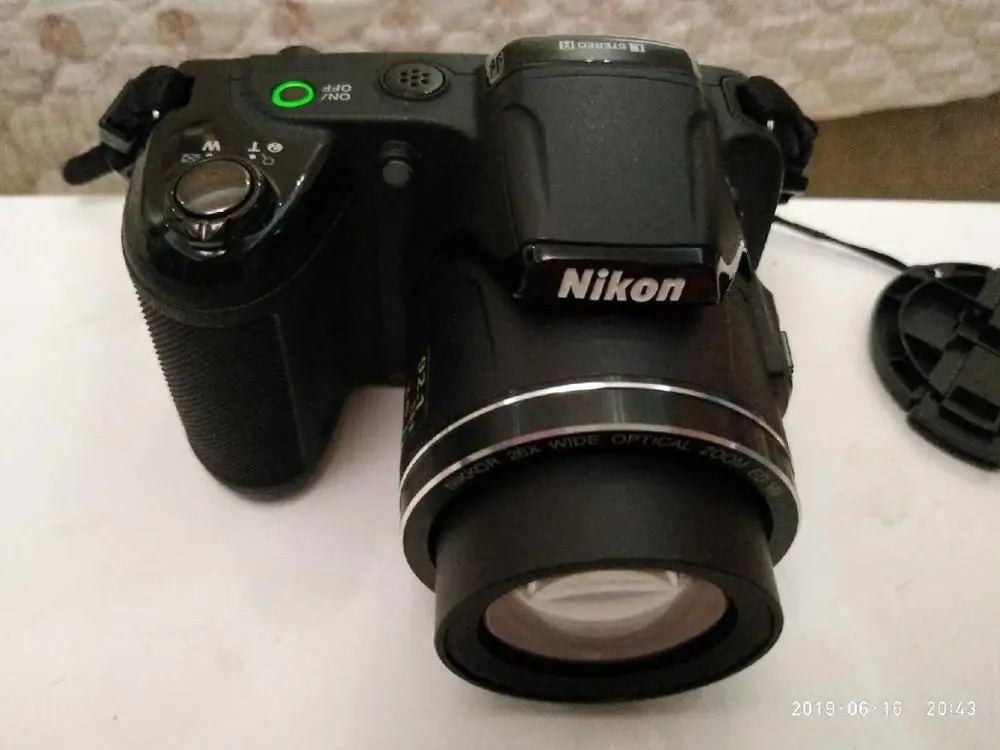 Используется специальная цена Nikon цифровой фотоаппарат COOLPIX L810 26x megazoom точка и съемка CCD сенсор