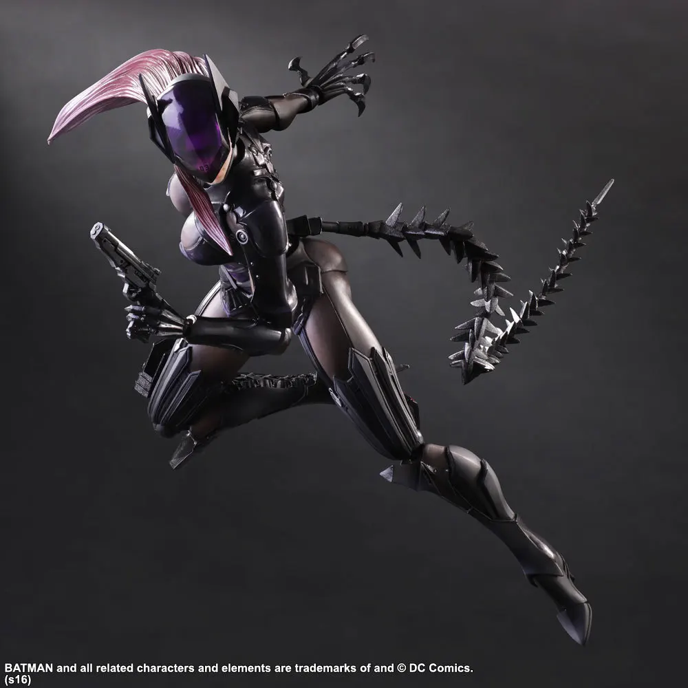 Final Fantasy Dc Comics Play Arts Kai Catwoman Action Figure Tetsuya Nomura