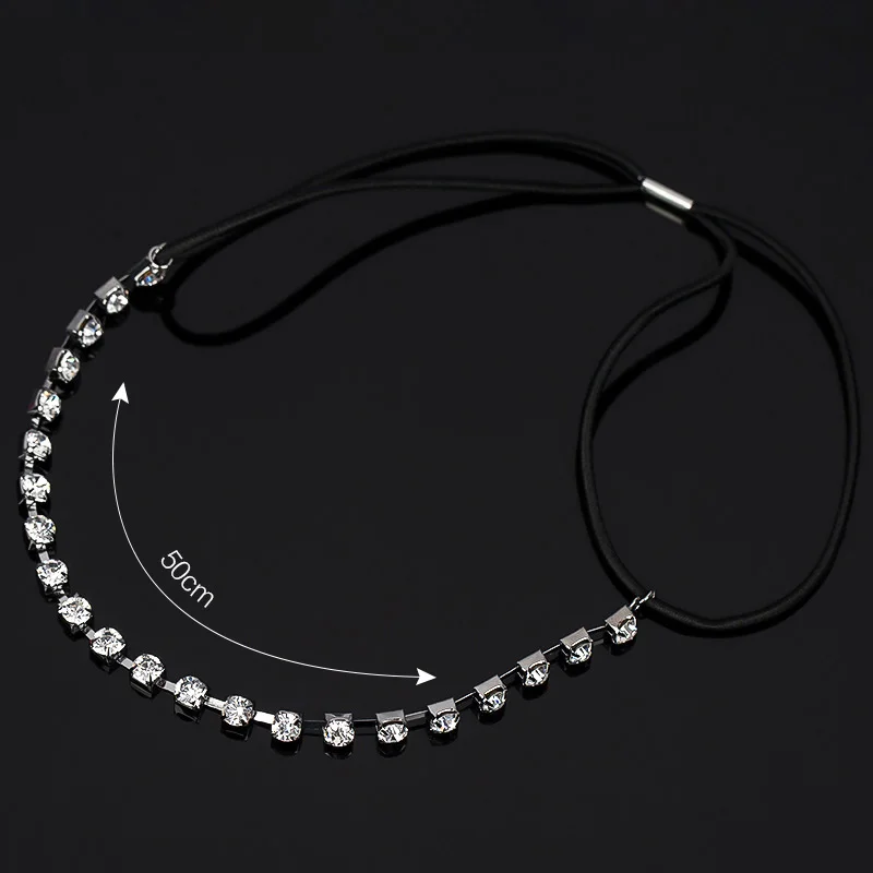 Fashion Luxury Pearl Rhinestone Beads Hairbands Lace Crown Crystal Bridal Hair Piece Accessories Jewelry Tiara Wedding H034 jewelry accessories hair accessory hair headdress bridal headwear hair band crown