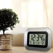 Самостоятельной настройки цифровой Украшения дома и офиса настенные часы с Indoor Температура Горячий Поиск