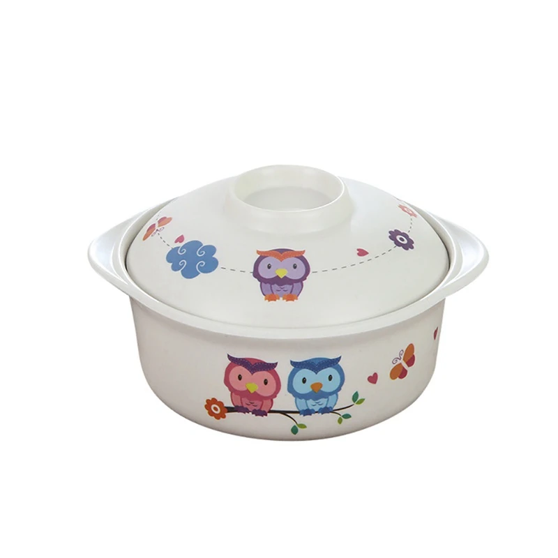 Baby Feeding Learning Dishes Bowl High Quality Assist Toddler Baby Food Dinnerware For Kids Eating Training Gyro Bowl - Цвет: 13
