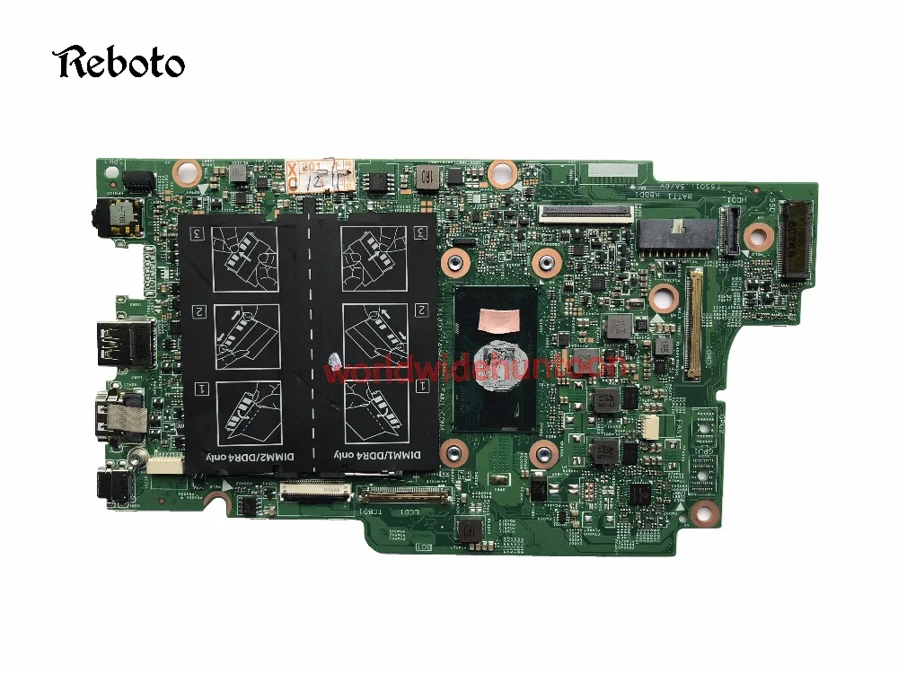 

Laptop Motherboard For Dell Insprion 7378 PC PN 0FF2FN CN-0FF2FN I7-7500U Integrated GPU DDR4 Fully Tested