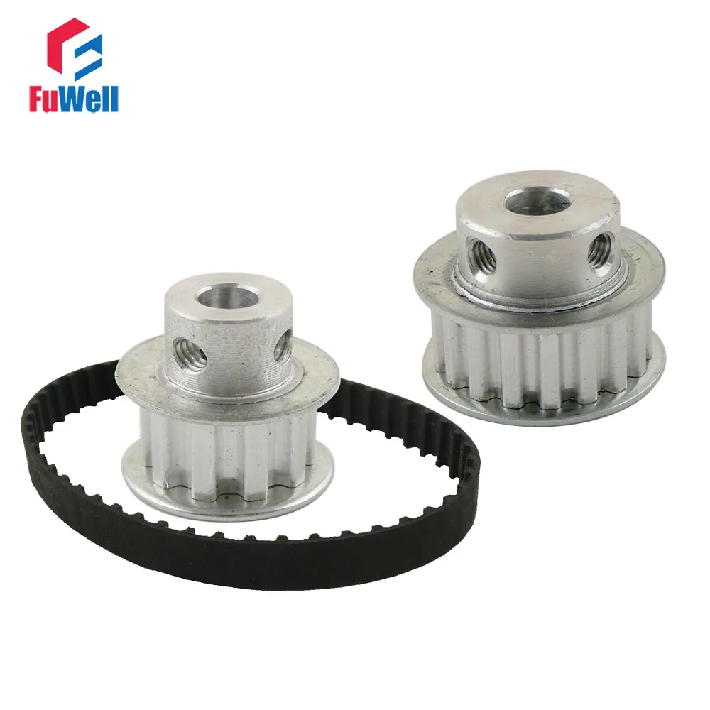 Timing Belt Pulley XL Reduction 12/21 10T 20T Shaft Center Distance
