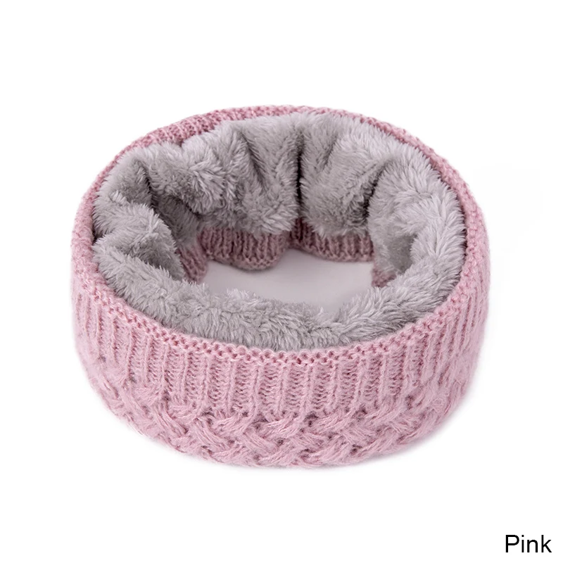 pink1 SuperB&G женские шарфы вязаные шарф модные женские шарф унисекс зимние вязаные шарфы из бархата и хлопка шею женщина крючком кольцо мужчин цикл шарф шарфики женские - Цвет: pink1