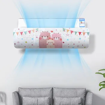

Home Air-conditioning Universal Wind Deflector Cover Freely Adjust Anti Direct Blowing Air Deflectors Bedroom Decoration