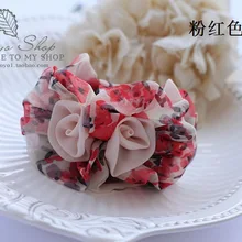 1 шт. заколки для девочек аксессуары для волос Лаванда Цветочные с садовой розой цветок большой захват зажимы женский G0403