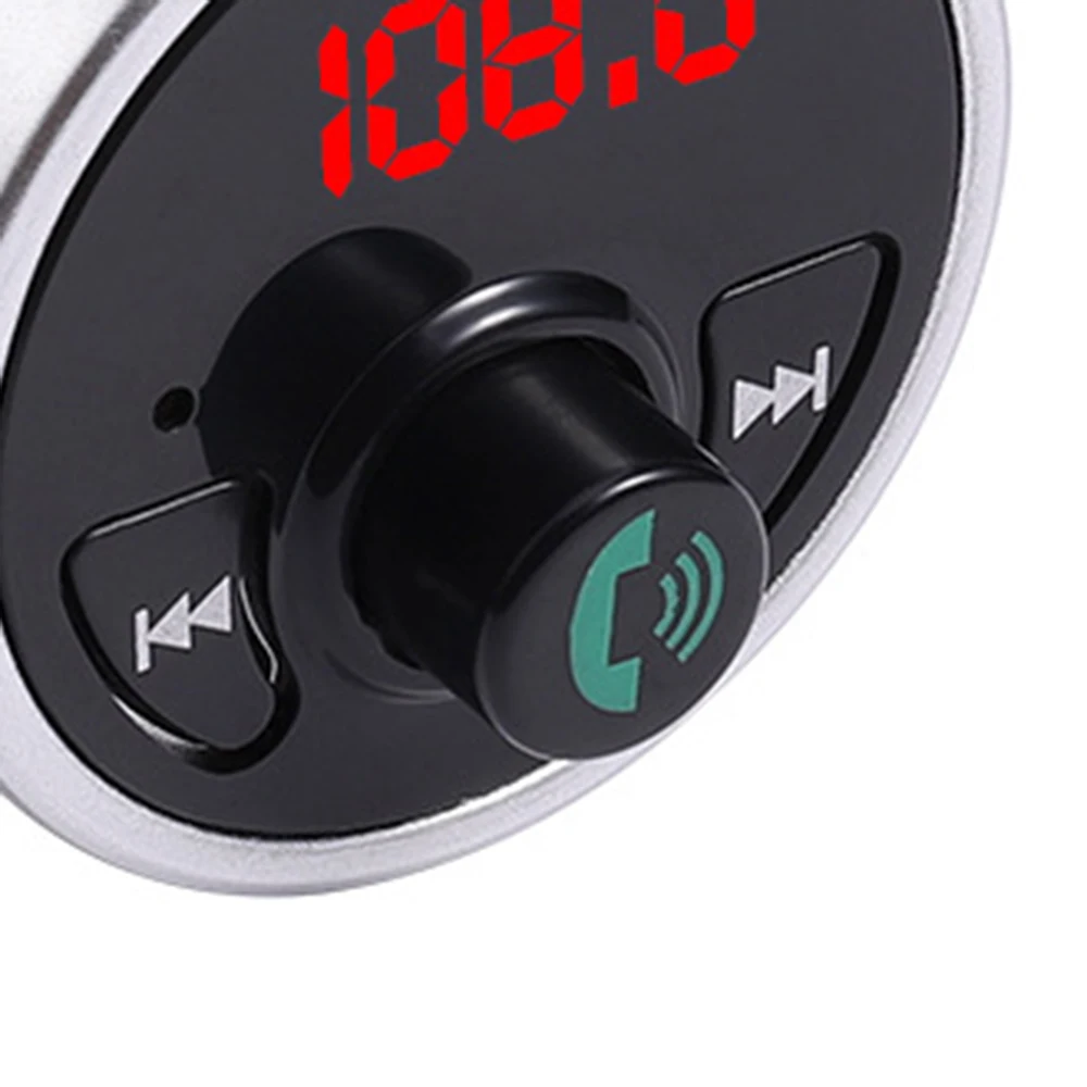 V4.2 Bluetooth автомобильный набор, свободные руки, fm-радиопередатчик модулятор Dual USB Автомобильное Зарядное устройство Порты и разъёмы Bluetooth FM передатчик Беспроводной в Автомобильный MP3-плеер