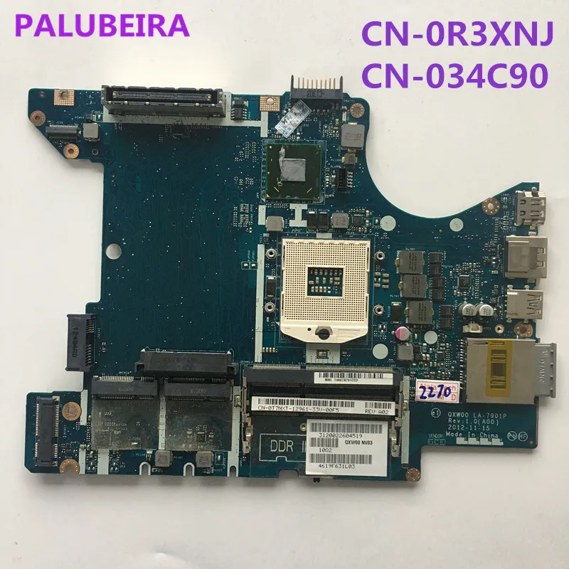Материнская плата ddrbeira CN-0R3XNJ R3XVJ CN-034C90 для ноутбука DELL Latitude E5430 QXW00 LA-7901P REV: 1 0 (A00) |