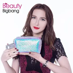 BEAUTYBIGBANG Единорог косметические блестящие Make Up Инструменты сумка Русалка макияж Портативный чехол ногтей инструмент держатель дело