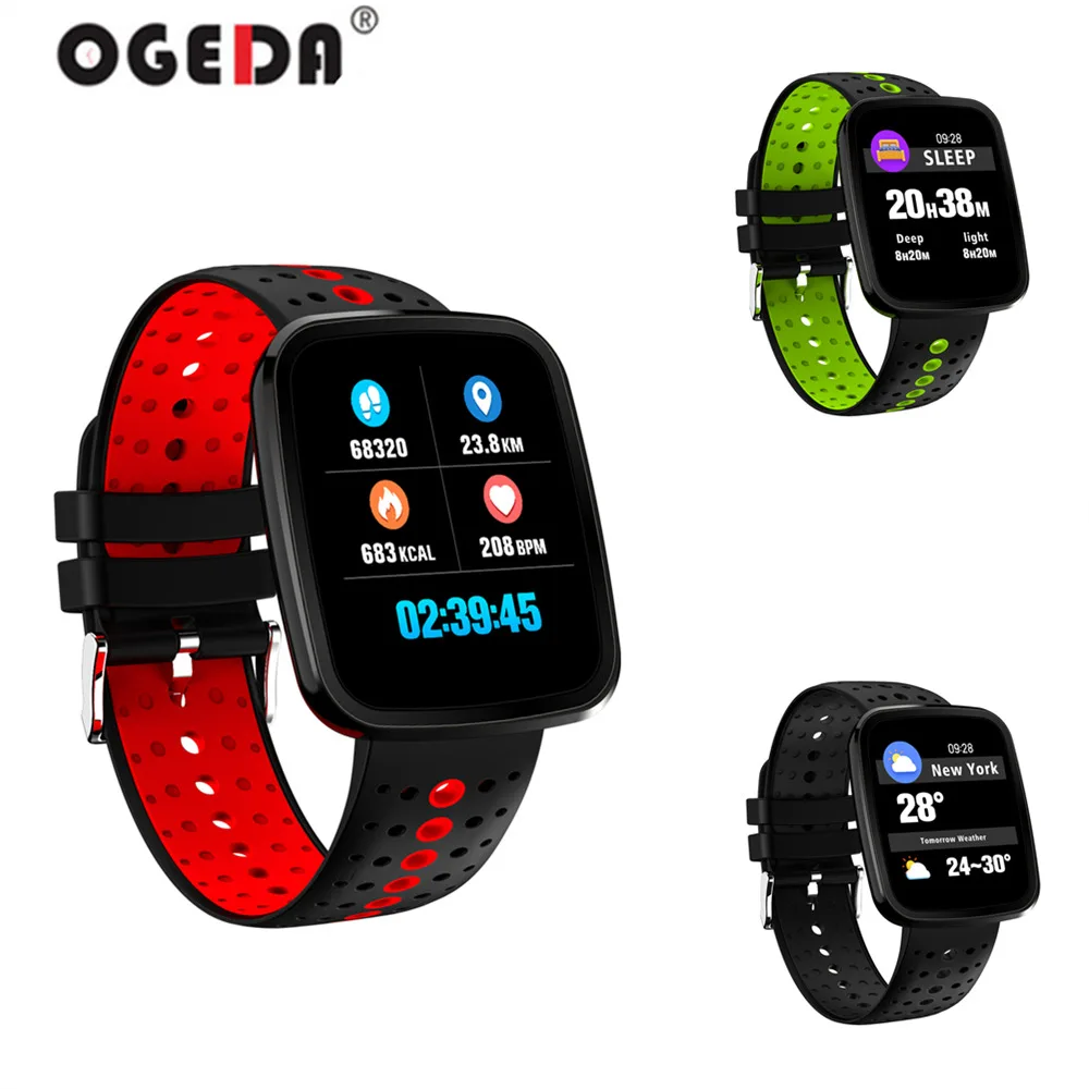 oled smart fit watch