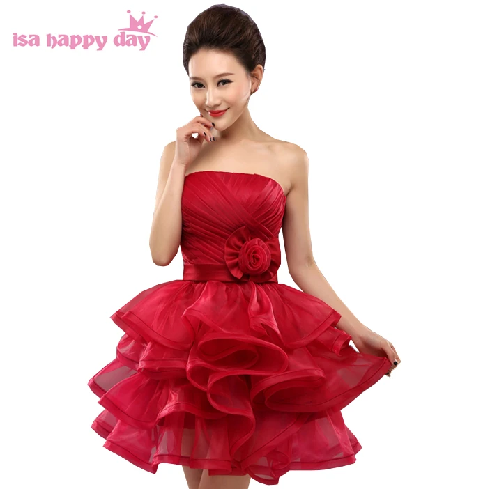 burgundy dressy dresses