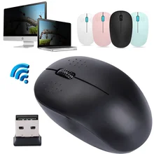 Модные милые 2.4g беспроводное устройство оптическая мышь 1600 точек на дюйм 3 пуговицы эргономичный дизайн для рабочего ноутбука офисные