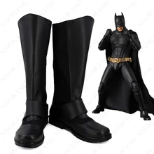 Сапоги Бэтмена для костюмированной вечеринки; обувь в стиле аниме