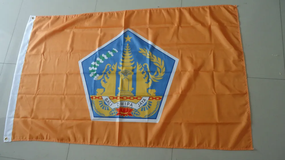 Балийский флаг dwipa jaya, Балийский баннер dwipa jaya, размер 90X150 см, полиэстер, bintang