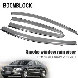 Высокое качество 4 шт. дым окна дождь козырек для Buick LaCrosse 2018 2017 2016 укладка ABS вентиляционные ВС дефлекторы гвардии аксессуары