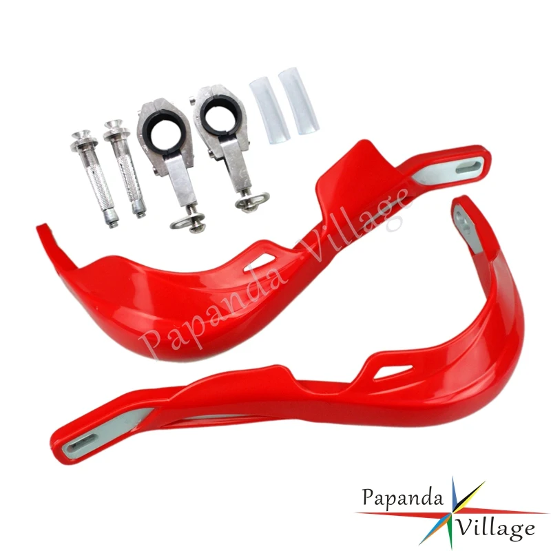 Papanda Red Motorbike 1 1/8" 28mm Dual Sport Handguard Protector Off Road Hand Guards Enduro for Honda CRF CBR | Автомобили и
