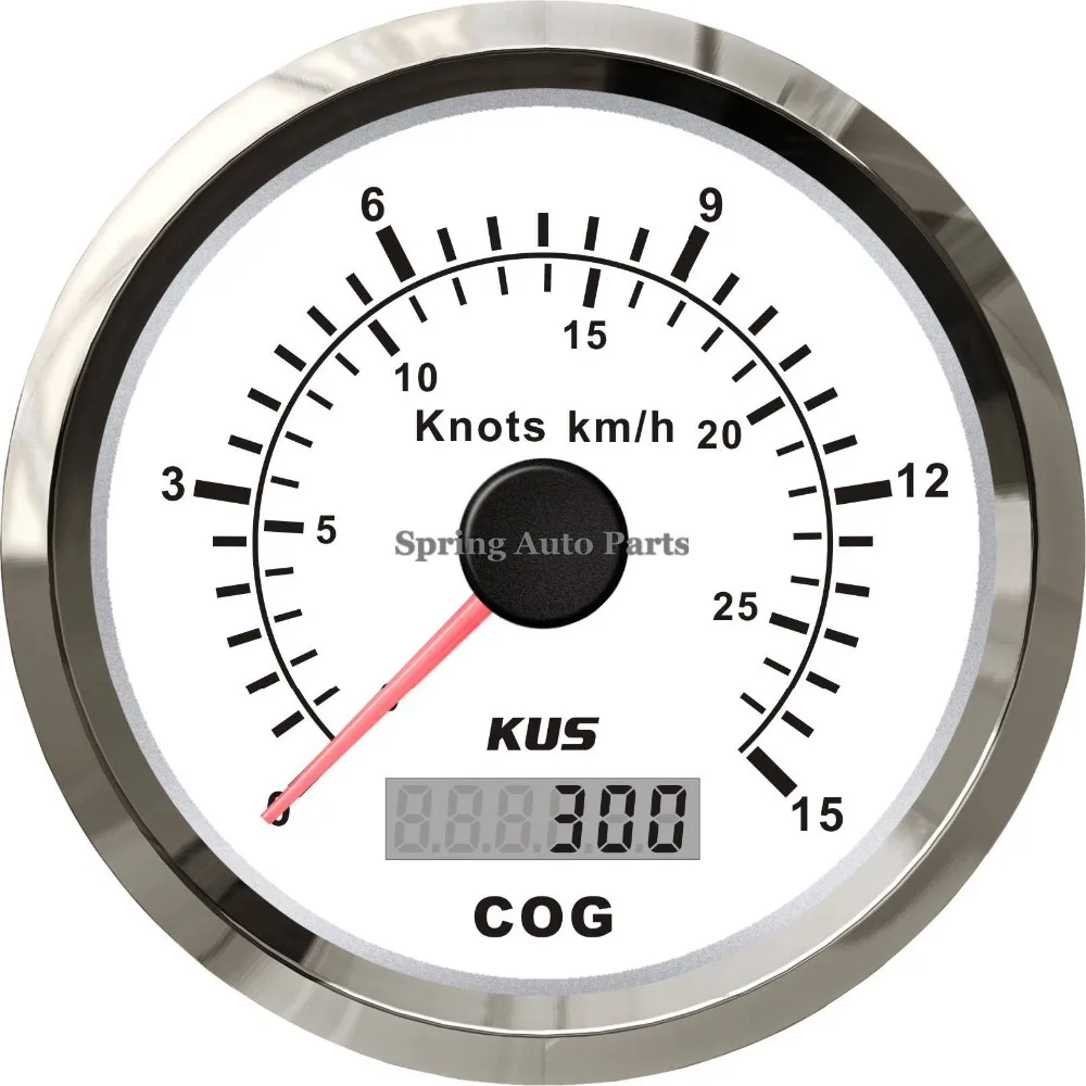 KUS 85 мм gps Спидометр велометр 15 узлов с сопряженной антенной с подсветкой