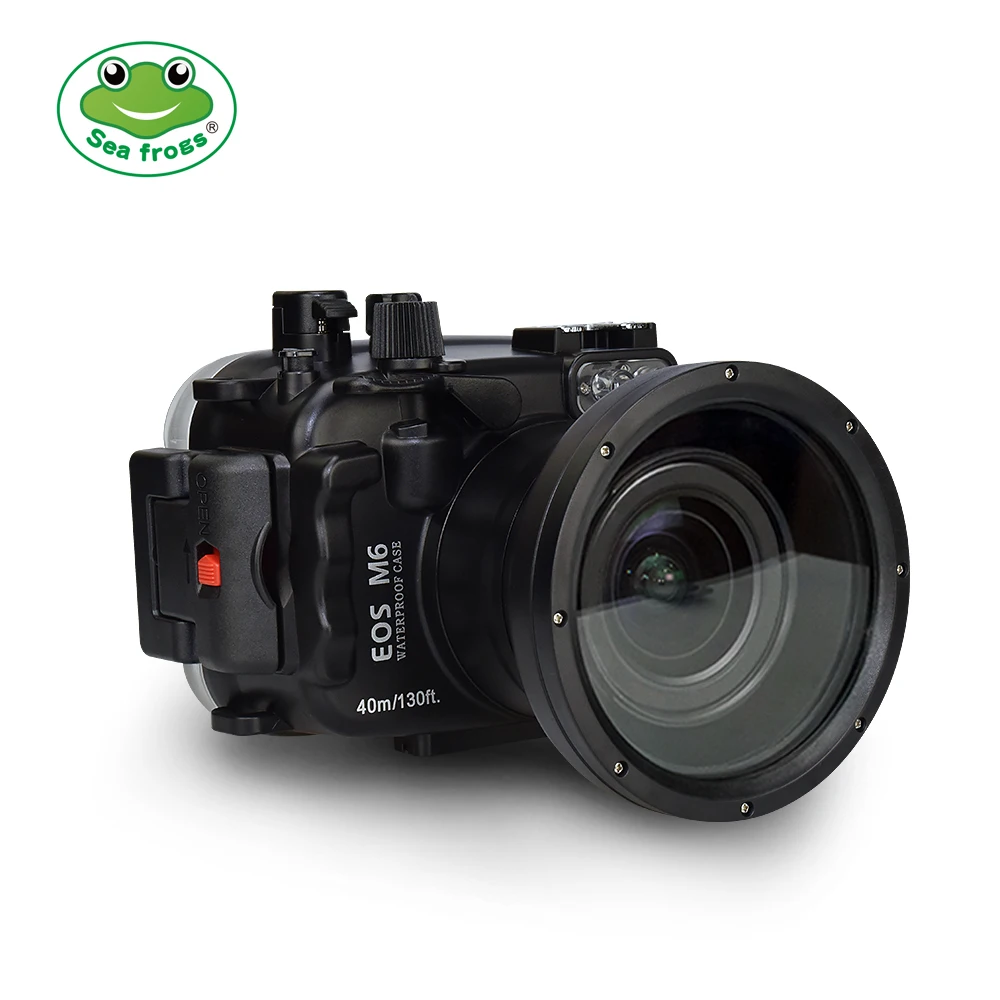 Водонепроницаемый чехол для камеры Canon EOS M6 непроницаемый защитный подводной