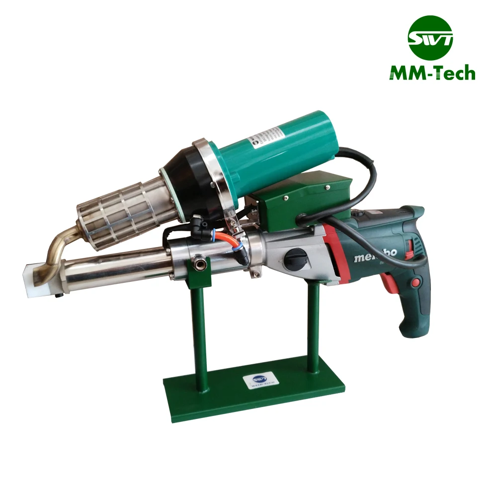 Hand extruder plastic extrusion welder for geomembrane HDPE SWT NS610B