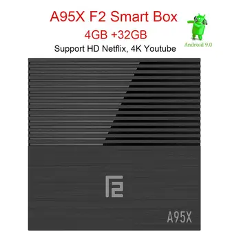 

A95X F2 S905X2 4GB RAM 32GB ROM 5G Dual WIFI bluetooth 4.2 Android 9.0 4K 60fps TV Box Support HD Netflix 4K Youtube