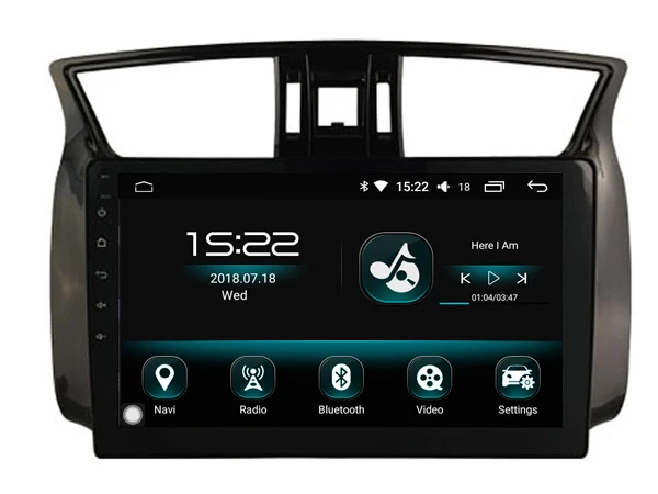 Flash Deal For Nissan Sylphy 2012+ High radio Android 8.0 car gps multimedia 64GB rom+IPS screen+CARPLAY+TDA7851 Amplifer+4 Car Launcher 5