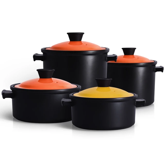 Ceramic Soup Pots for Induction plates Gas stove Stewpot Stewing