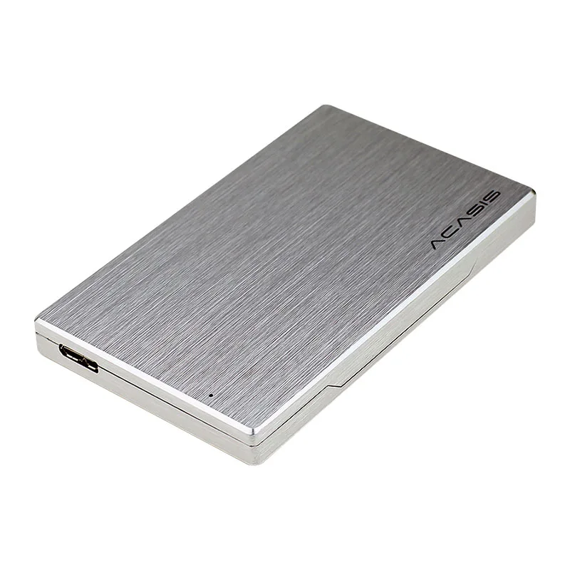 Silver Acasis Fa-2013Us 5 Гбит/с высокоскоростной жесткий диск Внешний корпус HDD 2,5 дюйма Sata Usb 3,0 Корпус для внешних жестких дисков - Цвет: Silver