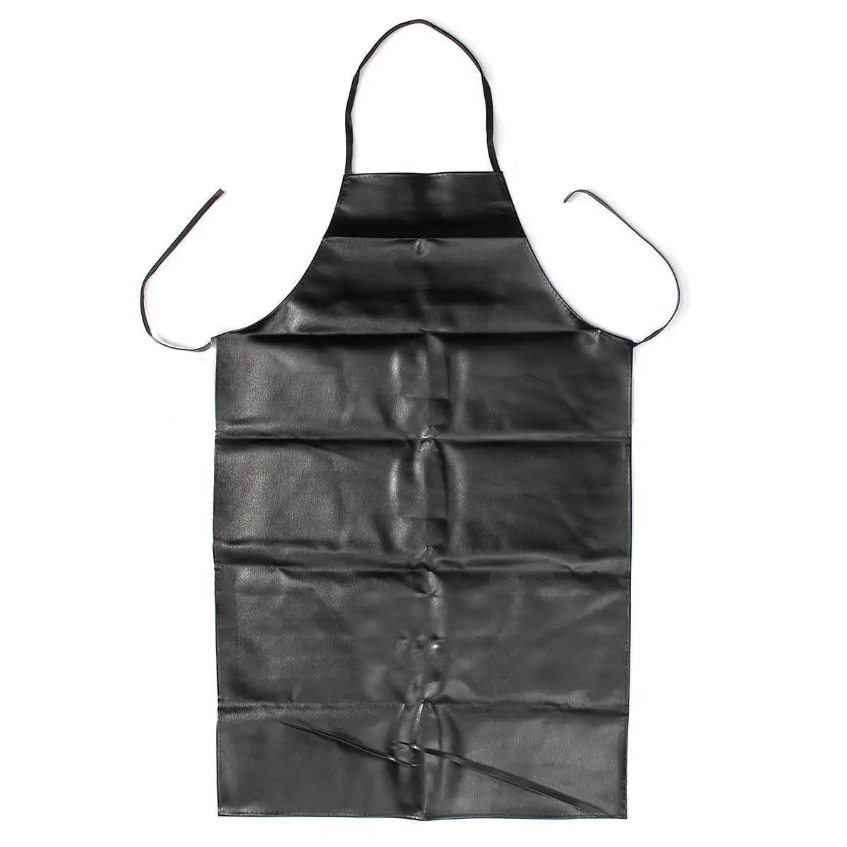 Naroface leder anti öl schürze küche bbq restaurant catering kochen wasserdicht restaurant schürzen schwarz