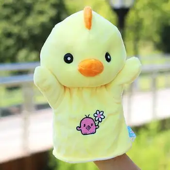 

Kids Toys Hand Puppet Large Plush Chicken dolls puppets Baby Toy Finger Even Doll