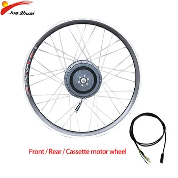 

36V48V 500W Electric motor wheel Front Rear Cassette Brushless Gear Hub Motor flywheel Electric bicycle Conversion Kit E bike