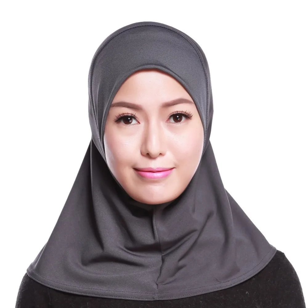 

2019 UAE Abaya Dubai Islam Saudi Arabia Hijab Caps Women Muslim Turban Hijabs Shawl Turbante Mujer Bonnet Headscarf Underscarf