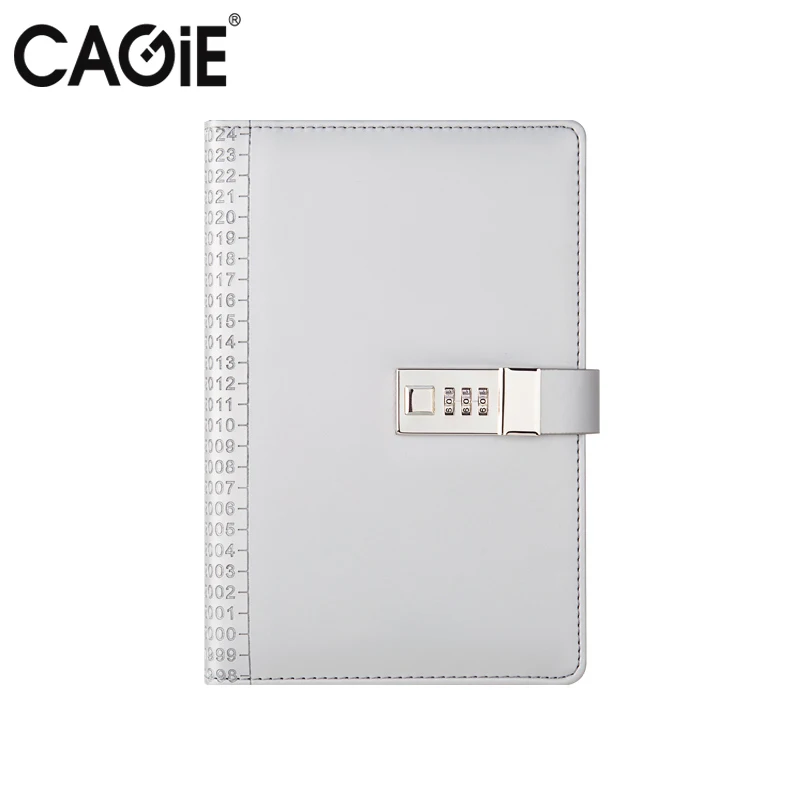 Кожа Журнал Cagie блокировочный блокнот Vintager кожа Filofax A5 планировщик