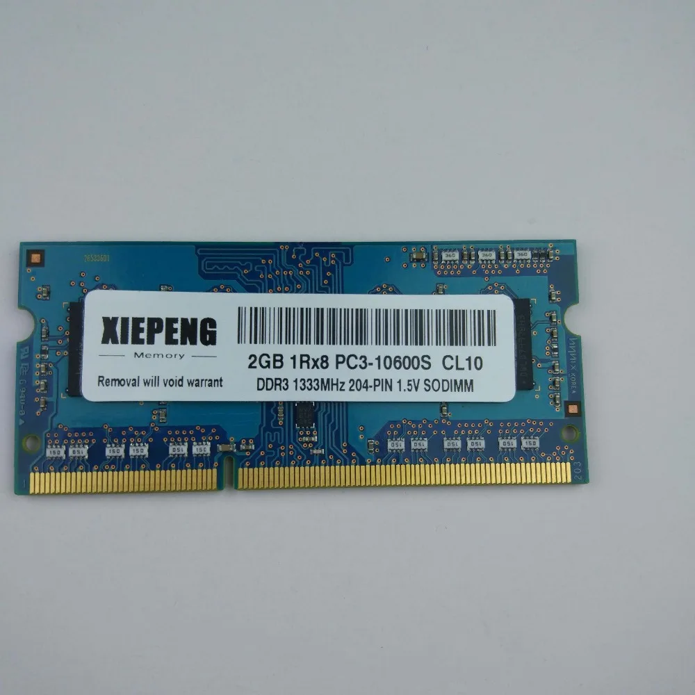 Laptop 4GB DDR3 1333MHz PC3 10600 RAM 8GB 2Rx8 PC3L-12800 S 2GB PC3-8500S 1066MHz Notebook Memory S