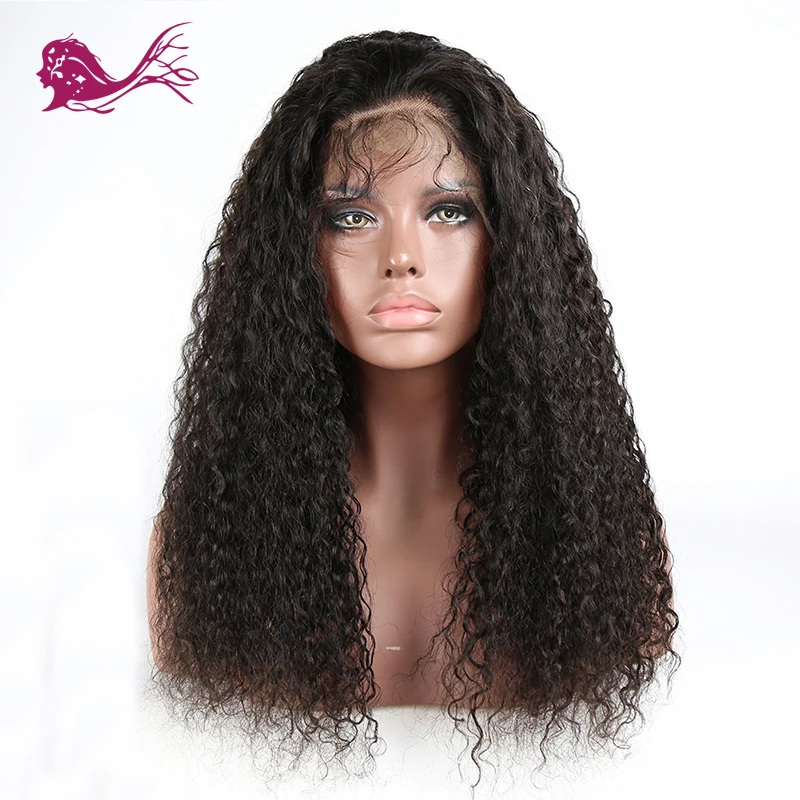 

EAYON HAIR Lace Front Human Hair Remy Wigs For Black Women Loose Curly Bleach Knots Natural Hiarline 130% Density Brazilian