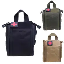 Открытый водонепроницаемый MOLLE тактический EMT аварийный практичный медицинский мешок выживания комплект аварийно-спасательный Кемпинг Пешие Прогулки медицинская сумка