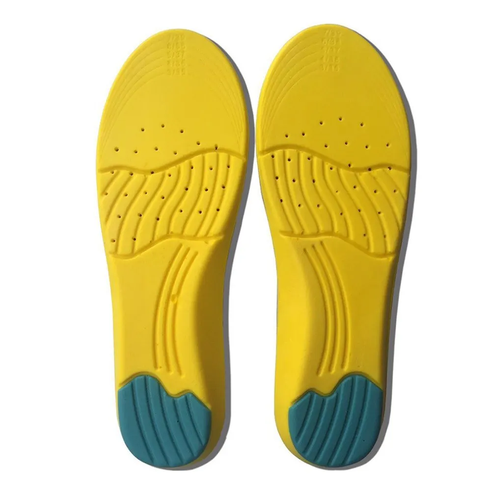 

1Pair Comfort Cushion Foot Care Shoe Pad Silicone Gel Deodorant Ortic Insoles antibacterial Sport Insoles New Arrival