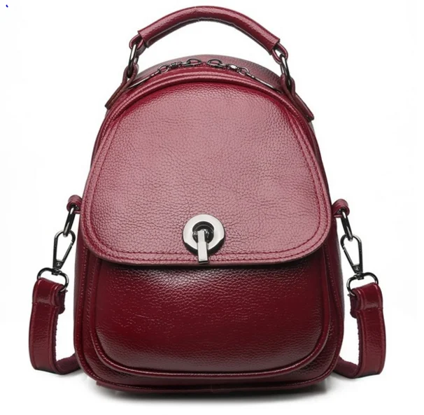 

Retro Mini PU Backpacks Preppy Style Teenage Girls School Bags Fashion Casual Outdoor Waterproof Travel Backpacks D148