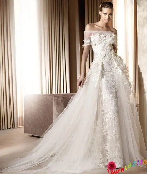 lace wedding gown designers