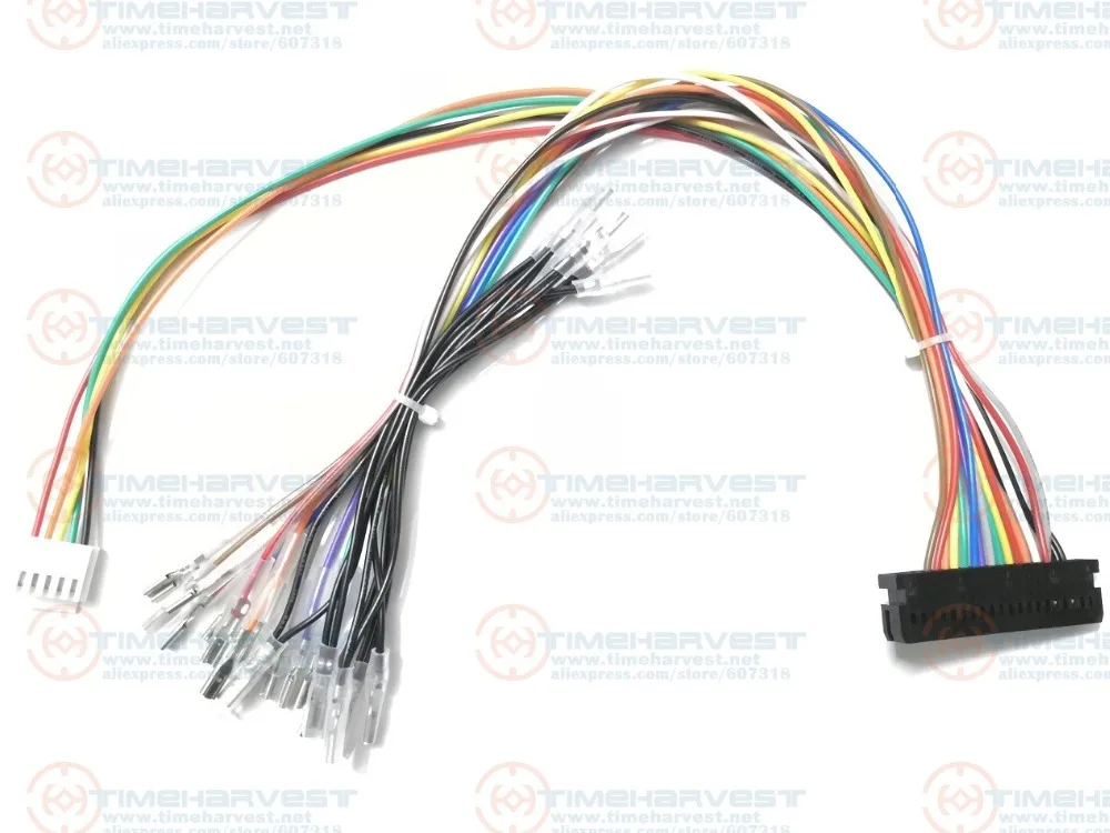 

Good quality 1 player Wires for Pandora box Family Version Game machine Cable with 2.8 4.8mm connector wiring to button joystick