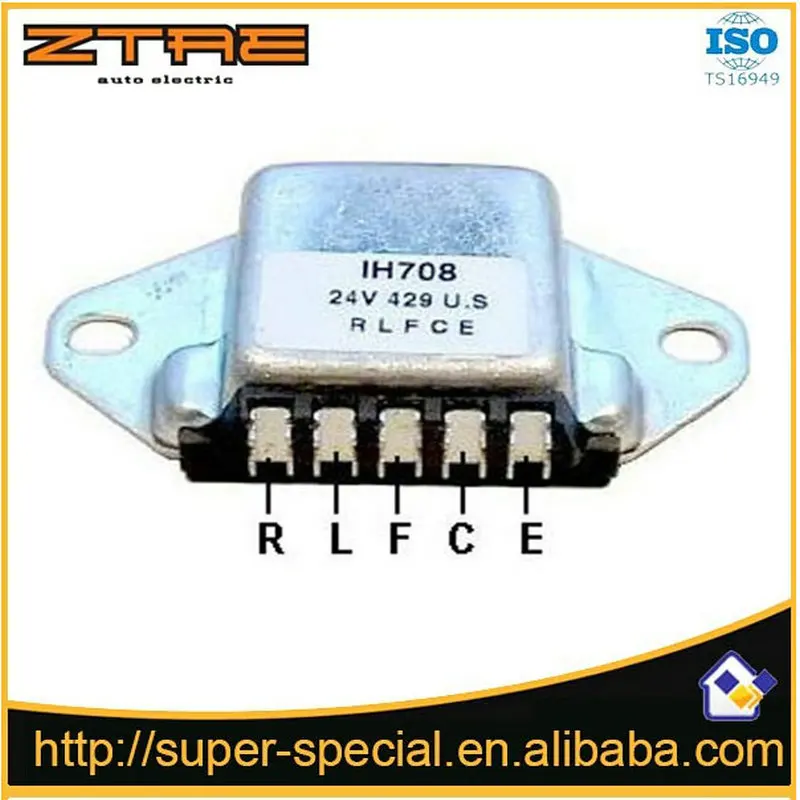 Alternator voltage regulator IH708 277001370 277001510 21J17 2350099005 121900400 121900500