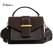 Bolsas de luxo mulheres sacos designer de FuAHaLu fosco mensageiro saco de largura alça de ombro sacos crossbody