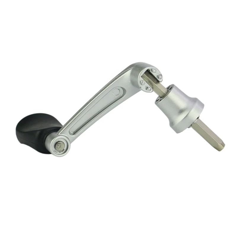 Cheaper Aluminum Alloy Fishing Reel Handle Rotary Knob Foldable Power