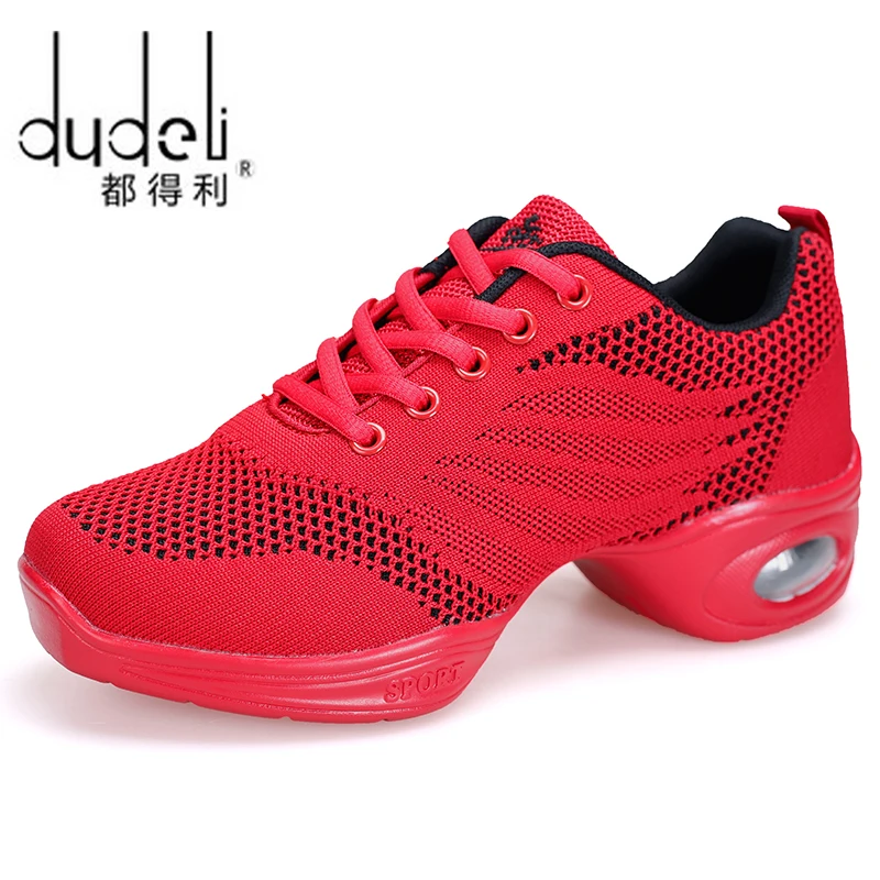 DUDELI  Dance Shoes Women Jazz Hip Hop Shoes For Woman Sneakers Salsa Ballroom Dance Shoes