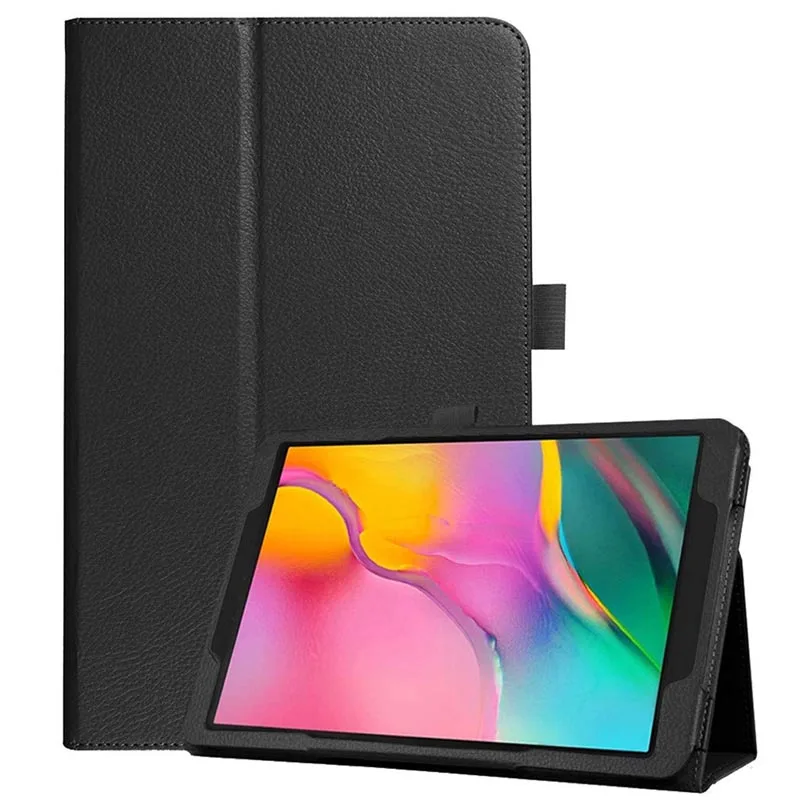 Black Для samsung Galaxy Tab A 10,1 чехол из искусственной кожи магнитный откидной Чехол для samsung Galaxy Tab A 10,1 ''SM-T510/SM-T515 планшет - Цвет: Black