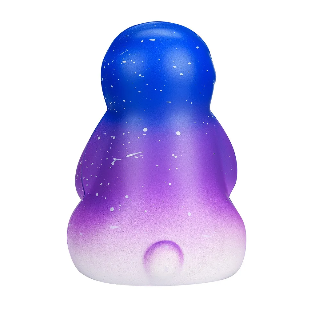 Очаровательны Squishies стресса игрушки мягкие Galaxy Звездное милый Ленивец лень замедлить рост фрукты ароматизированный мягкий animales для