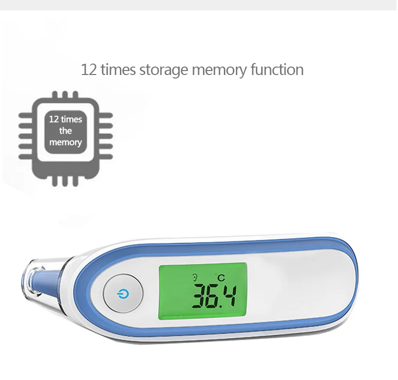 AAG Детский Электронный термометр медицинский инфракрасный ЖК-ухо и лоб дети взрослые медицинские температуры измерения ИК-устройства 30