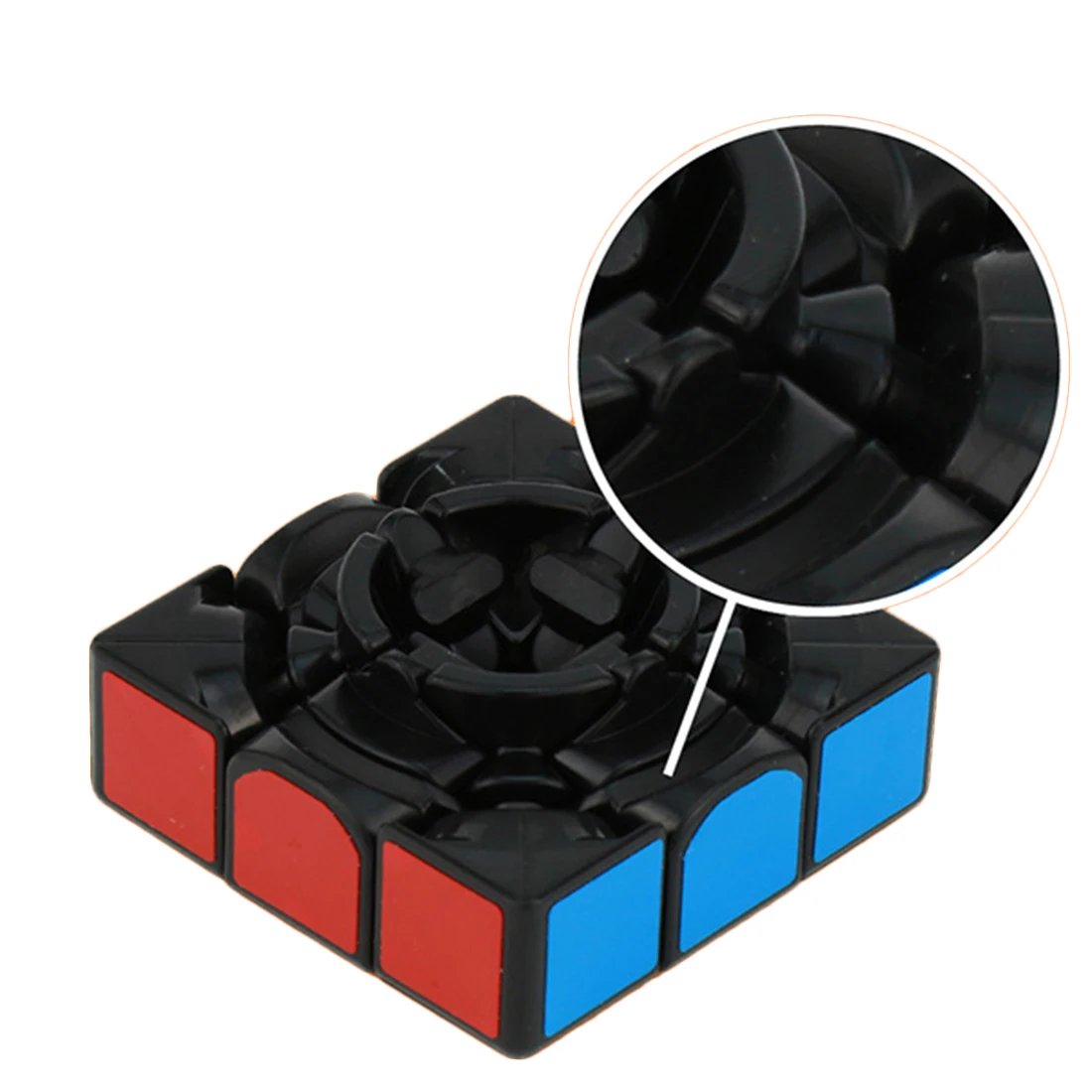 Mofangjiaoshi MFJS Cubing классная игрушка-головоломка MF3RS2 3x3x3 волшебный куб для начинающих черный прозрачный пазл