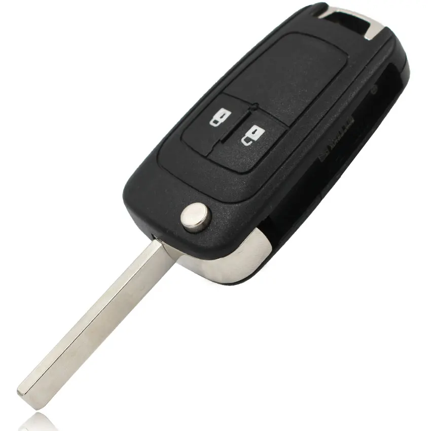 2 кнопки Складной флип дистанционный автомобильный смарт ключ-брелок 315 МГц или 433 МГц ID46 чип для Chevrolet Aveo Cruze Orlando с нерезанным ключом