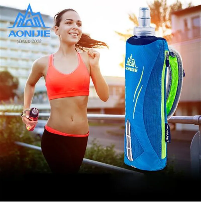 AONIJIE Waterpoof Hand-held Kettle Pack Marathon Outdoor Sport Running Phone Bag For 5.5 inch Phone 500mL Soft Water Flask AONIJIE Waterpoof Hand-held Kettle Pack Marathon Outdoor Sport Running Phone Bag For 5.5 inch Phone 500mL Soft Water Flask